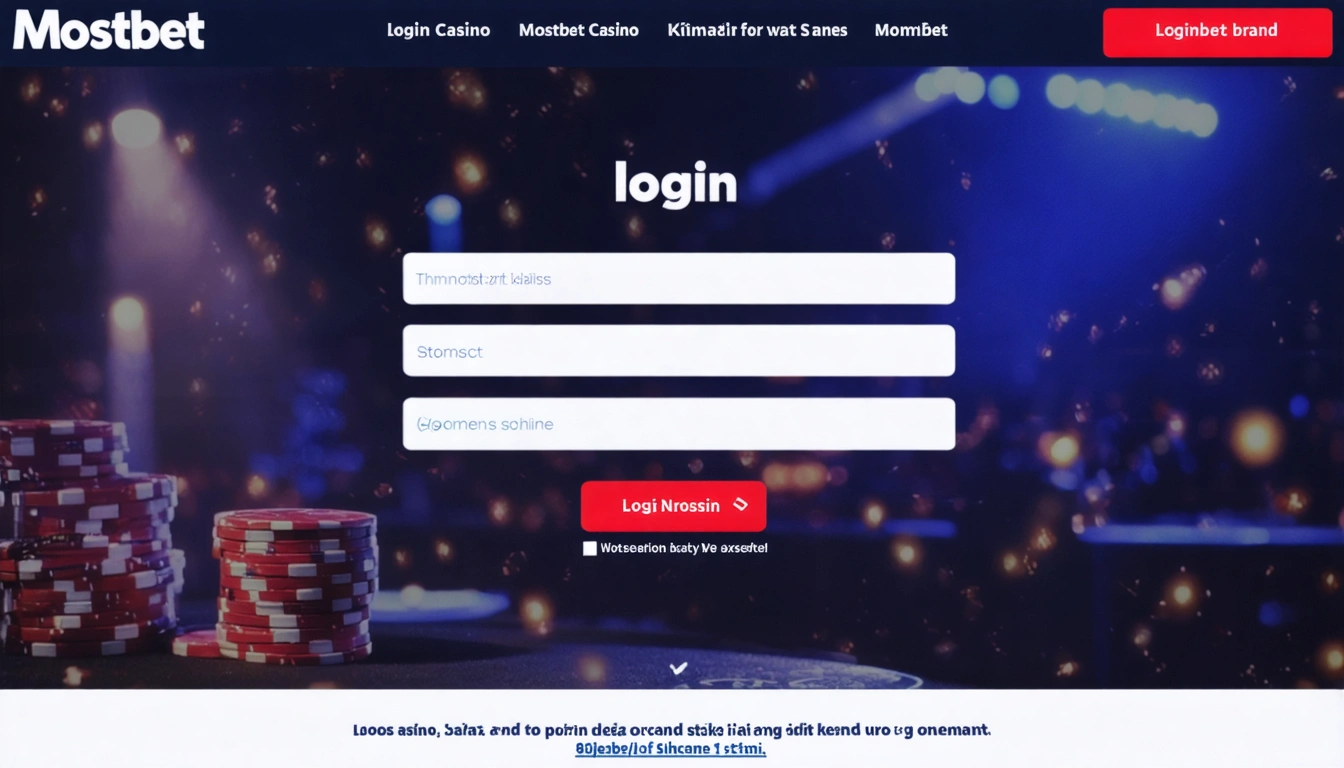 login Mostbet