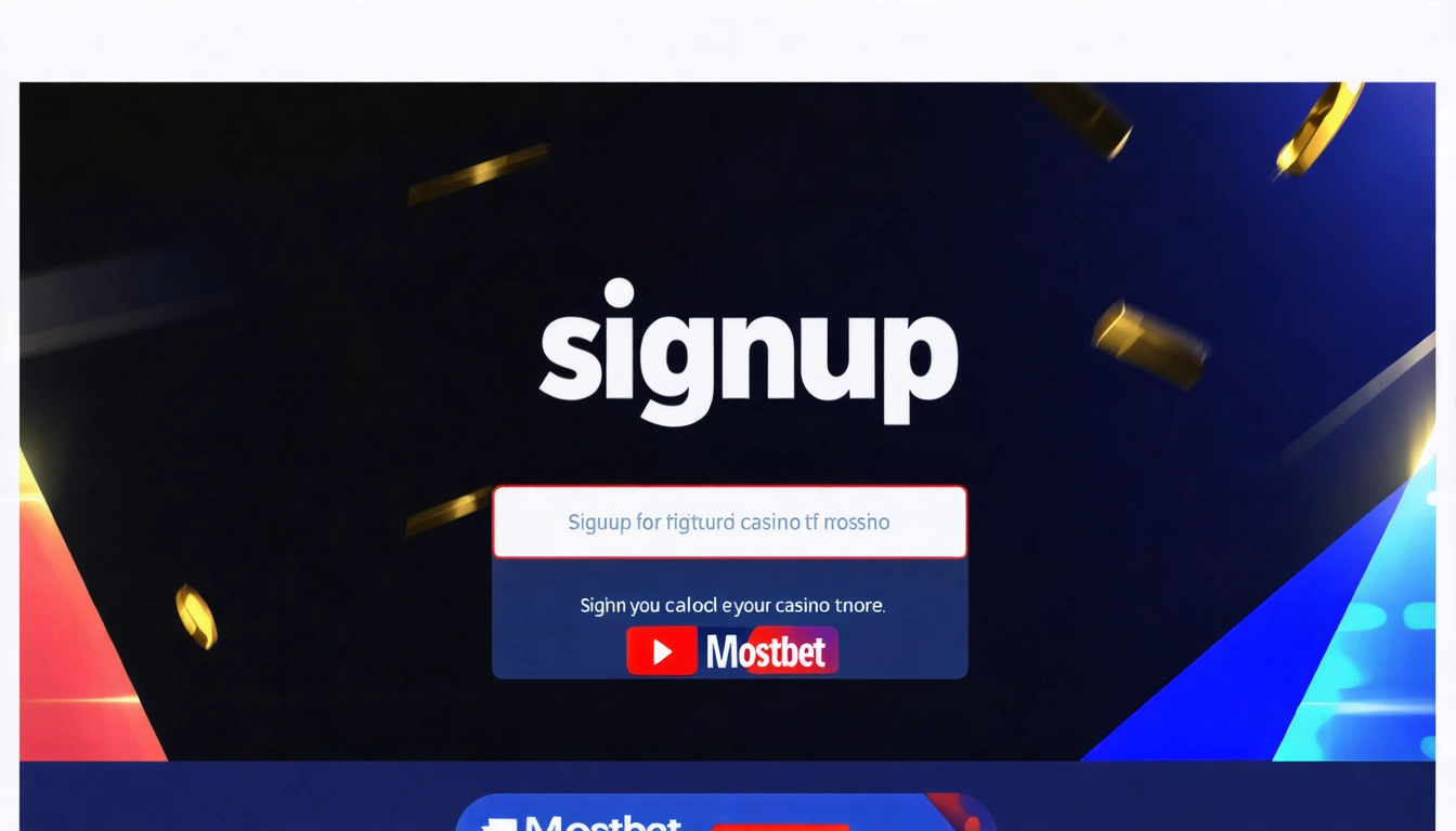 signup Mostbet